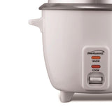 5-Cup White Rice Cooker with Food Steamer