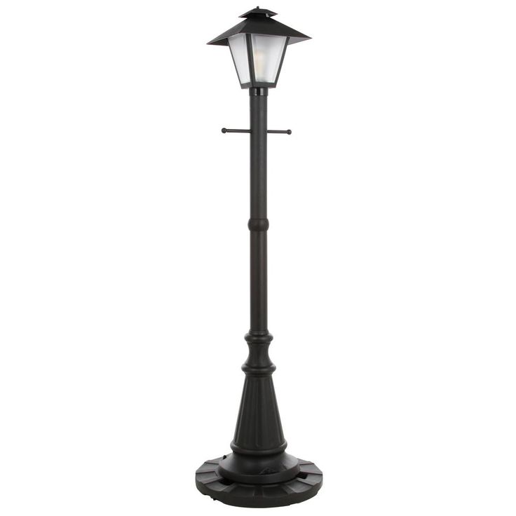 Cape Cod Black Outdoor Plug-In Post Lantern Patio