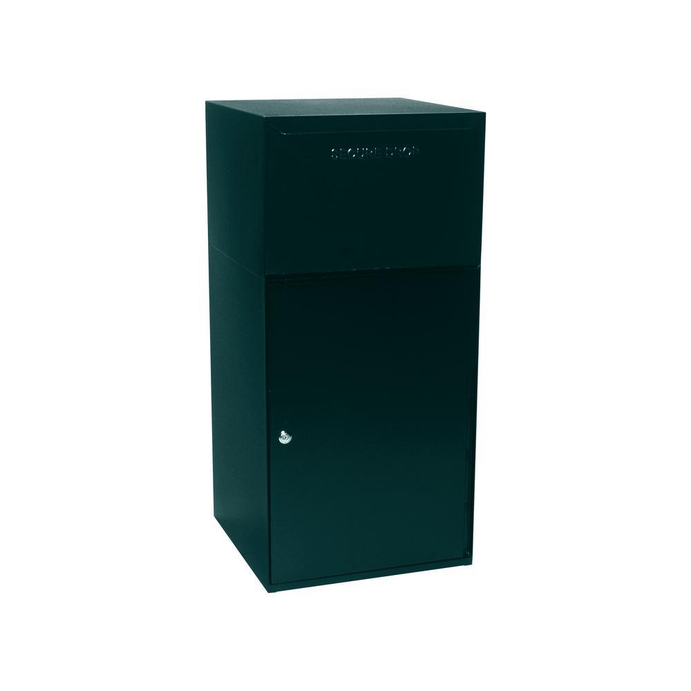 Collection Vault with Front Access and Tote in Black - Super Arbor