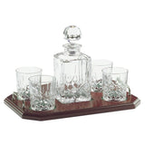 Longford Square Decanter Tray Set