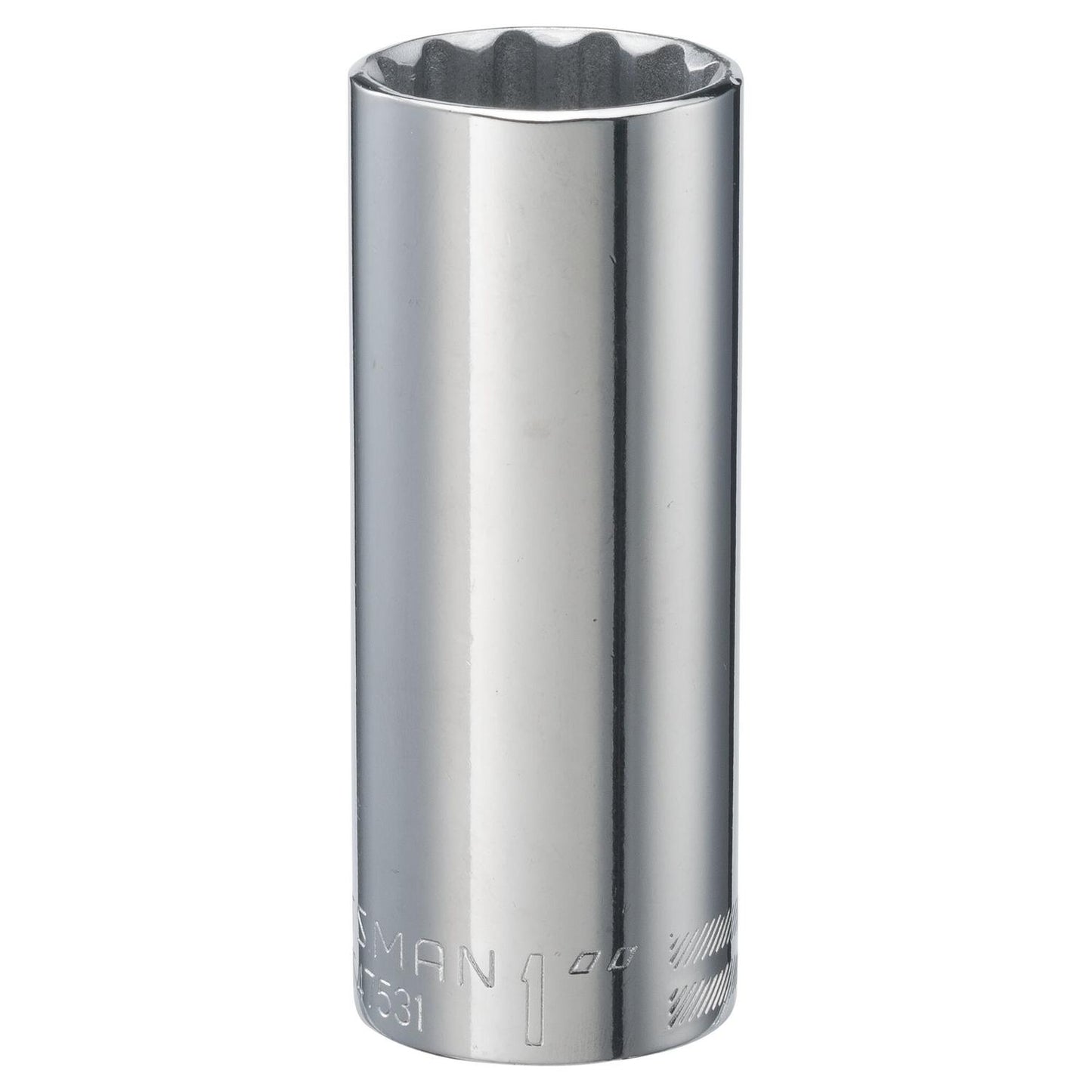 Craftsman 1 in. SAE 12 Point Deep Socket, 1/2 in. Drive