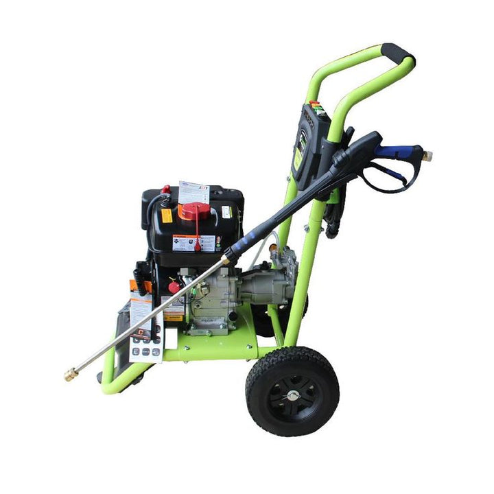 Green-Power 3300 PSI 208 cc Gas Pressure Washer, LCT Professional Engine, CARB Approved