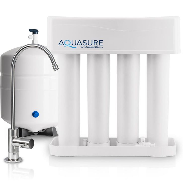 Premier Series 75 GPD Under Sink Reverse Osmosis Water Filtration System with Brushed Nickel Faucet