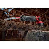 M18 FUEL 18-Volt Lithium-Ion Brushless Cordless Sawzall Reciprocating Saw Kit with Carbide Teeth The AX SAWZALL Blade