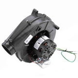 Fasco A130 inducer motor - label view (Type: Permanent Split Capacitor; Voltage: 115V)