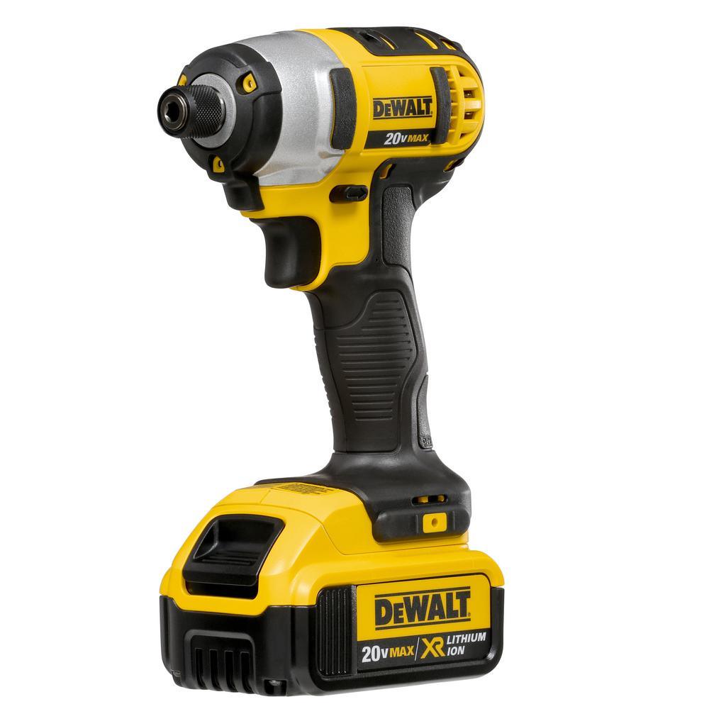20-Volt MAX Lithium-Ion Cordless Combo Kit (5-Tool) with 2Ah and 4Ah Batteries and Tool Bag - Super Arbor