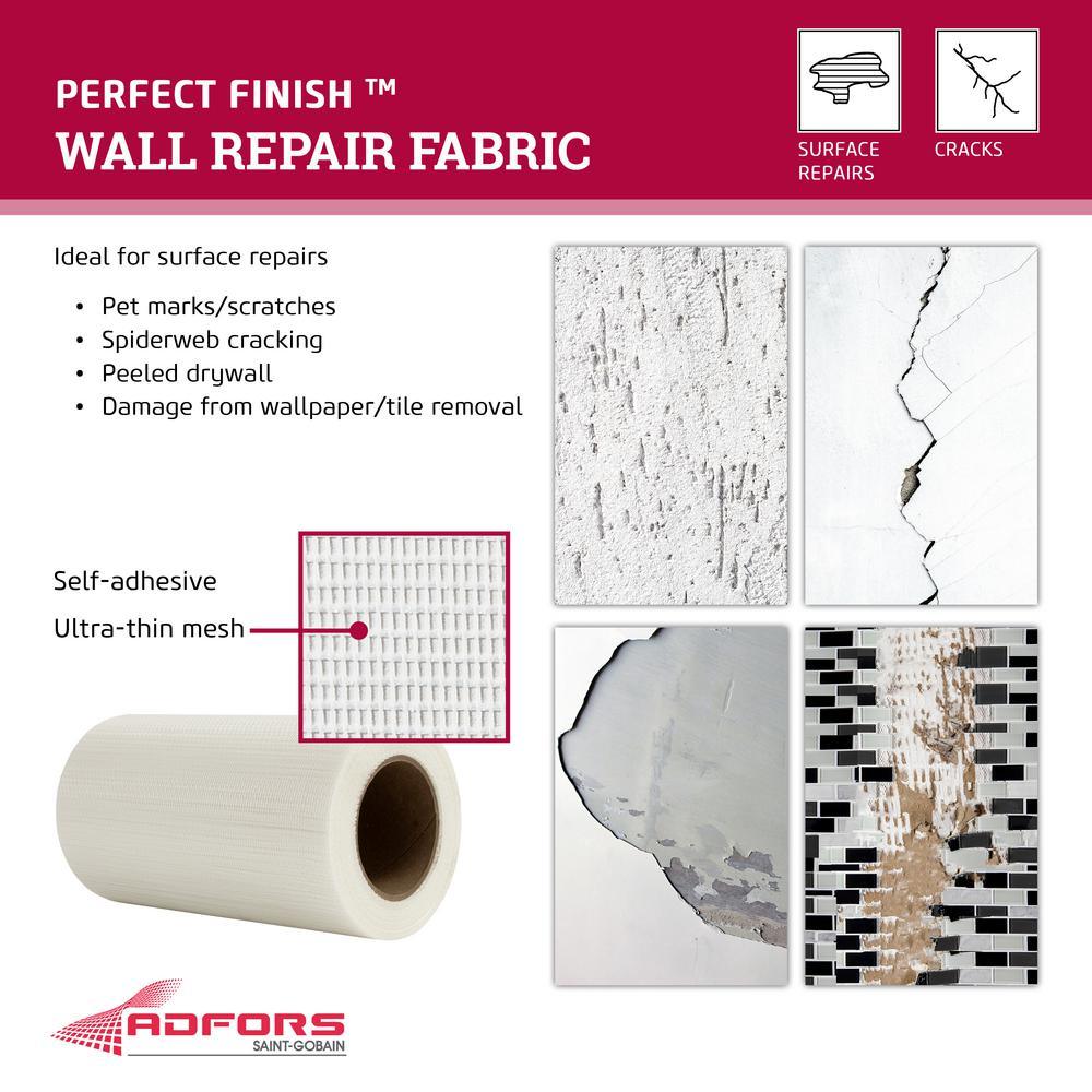 FibaTape 6 in. x 75 ft. Perfect Finish Wall Repair Fabric - Super Arbor