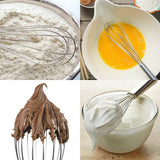 Stainless Steel Wire Whisk (Set of 3)