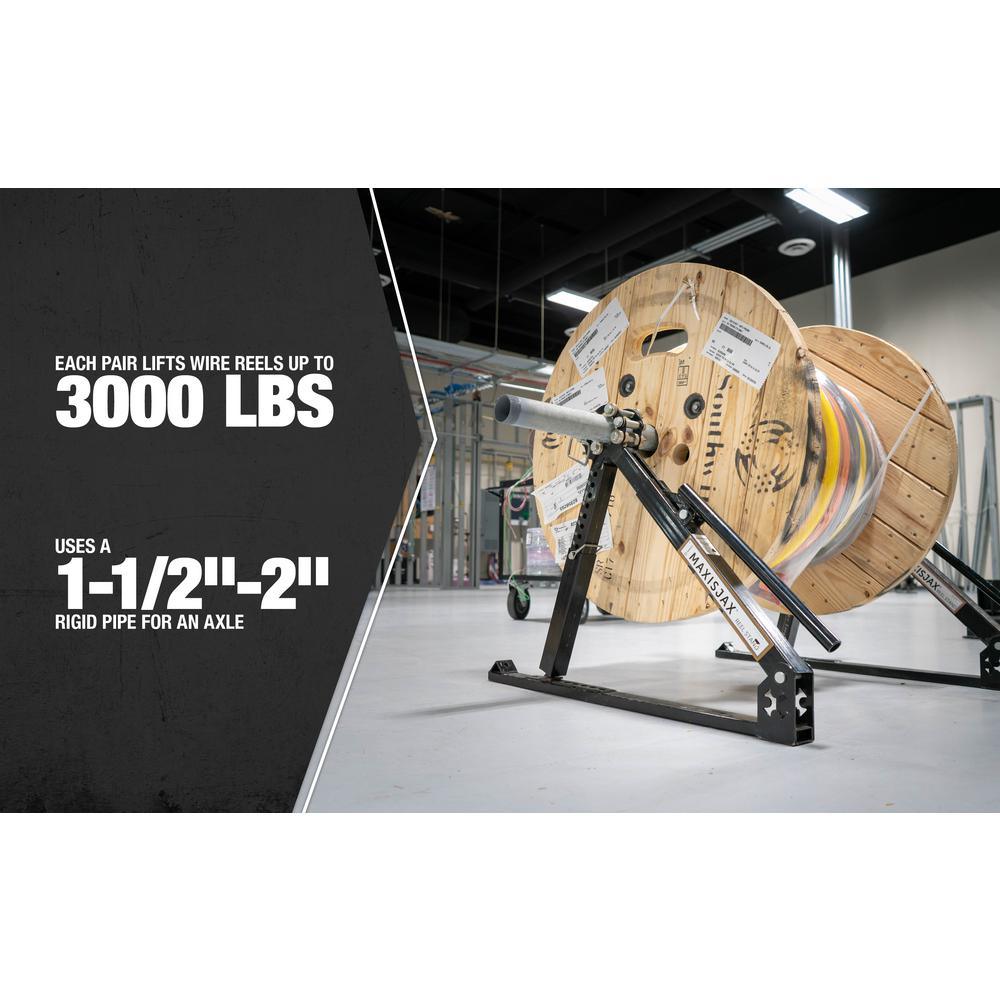 MAXISJAX - 3,000 LBS. Reel Stands (pair) - Super Arbor