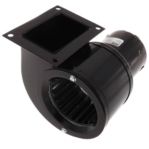 Fasco A166 blower motor - detail view (Type: Shaded Pole; Voltage: 115V)