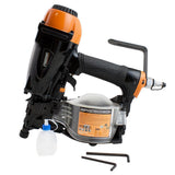 Pneumatic 3-1/2 in. 21-Degree Framing Nailer with Storage Case and Pneumatic 2-1/2 in. 15-Degree Coil Siding Nailer Kit - Super Arbor
