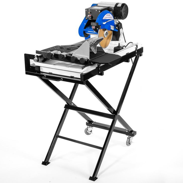 Stark 15.5 Amp 7.25 in. Corded Wet Tile Saw with Stand