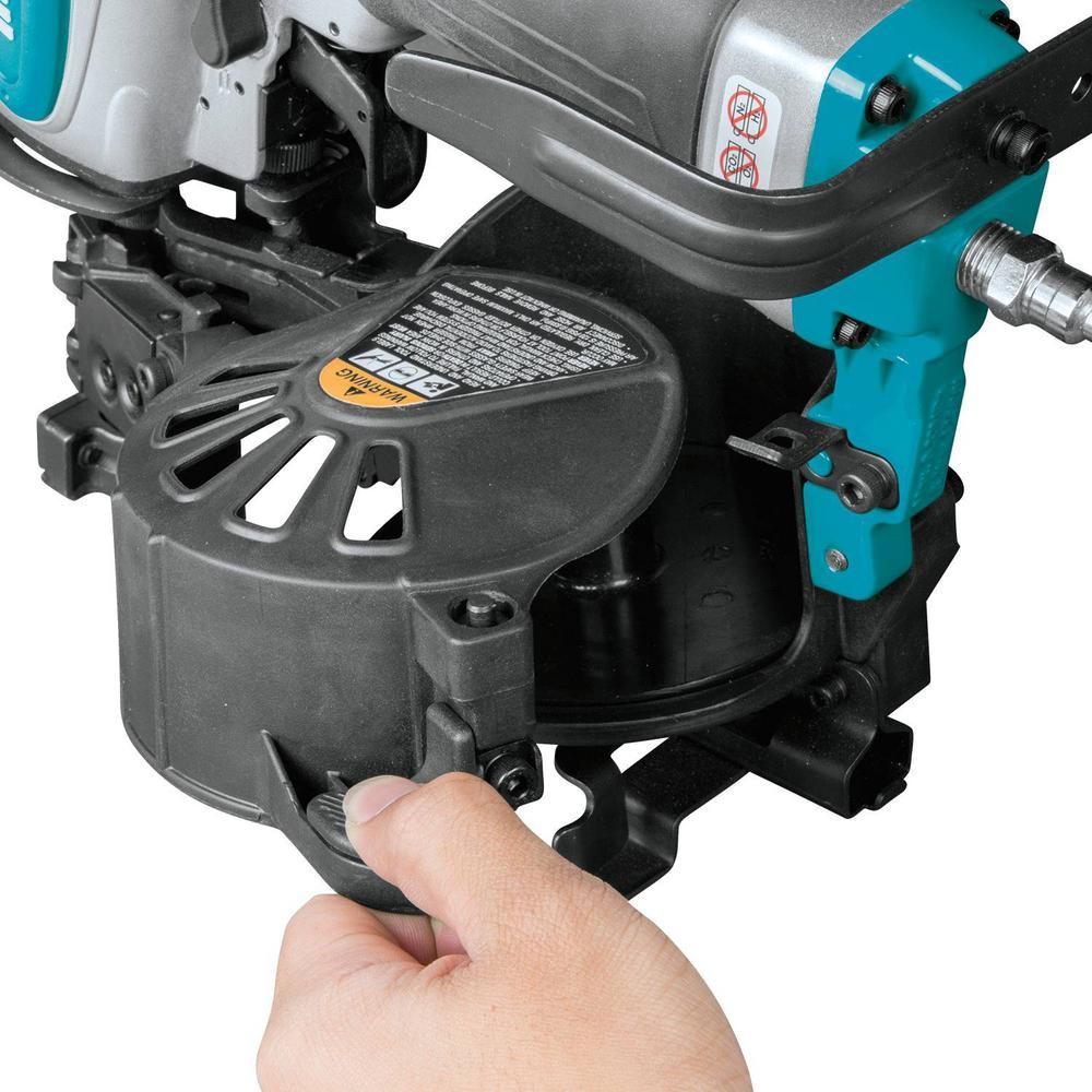 15 Degree 1-3/4 in. Pneumatic Coil Roofing Nailer - Super Arbor