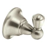 Moen Sage Single Hook Spot Resist Brushed Nickel Towel Hook