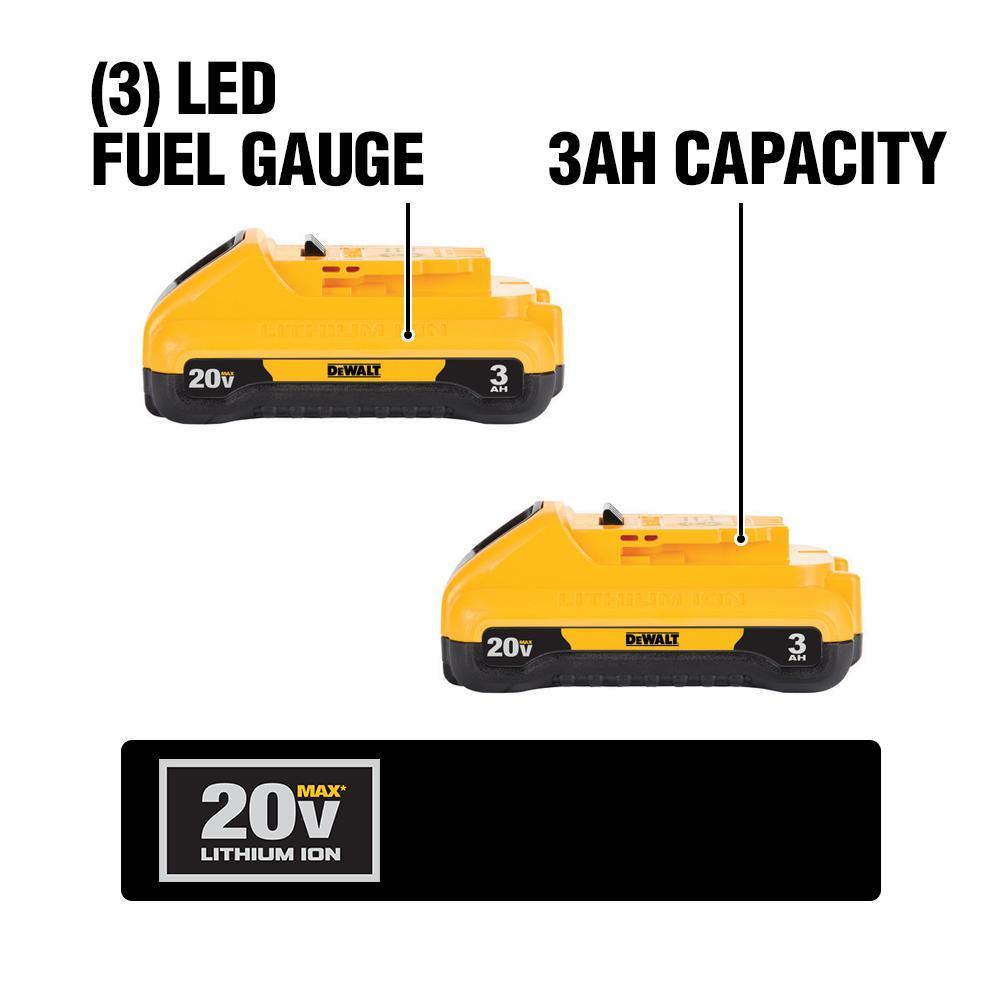 20-Volt MAX XR Starter Kit w/ Battery Pack 5.0 Ah (2-Pack), Charger & Kit Bag w/ Bonus Battery 3.0 Ah (2-Pack) - Super Arbor