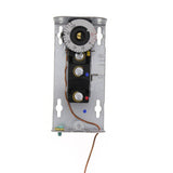 Johnson Controls A19ABC-24C temperature controller - label view (Differential: Adjustable, 3°F to 12°F; Application: Remote Bulb Temperature, Cooling)