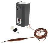 Johnson Controls A19ABC-24C temperature controller - front view (Differential: Adjustable, 3°F to 12°F; Application: Remote Bulb Temperature, Cooling)