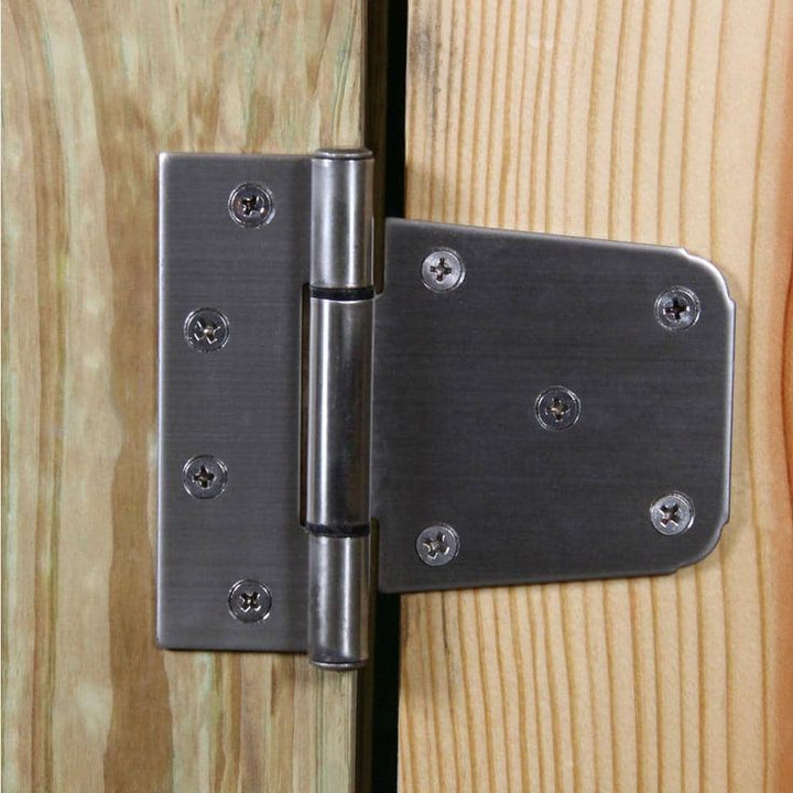 Everbilt 3-1/2 in. Stainless Steel Heavy-Duty Gate Tee Hinge