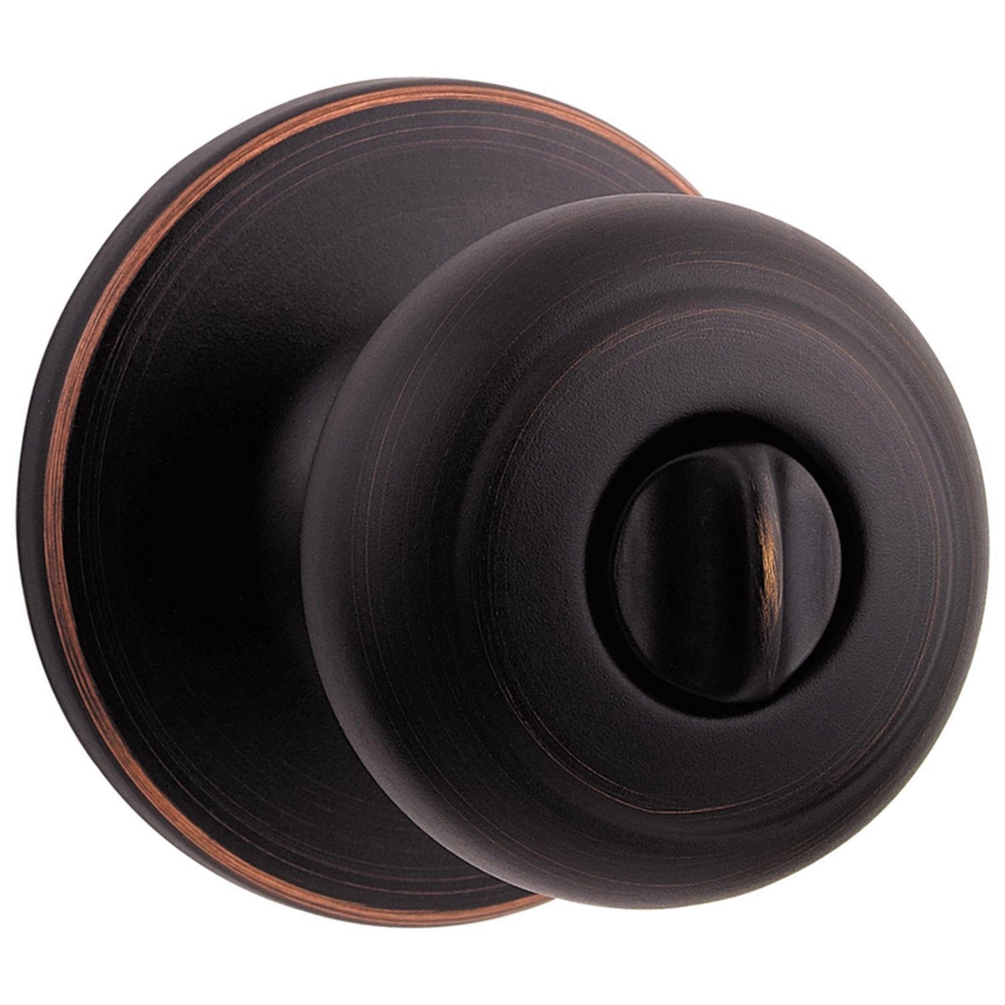 Kwikset Cove Venetian Bronze Privacy Knob – Right or Left Handed