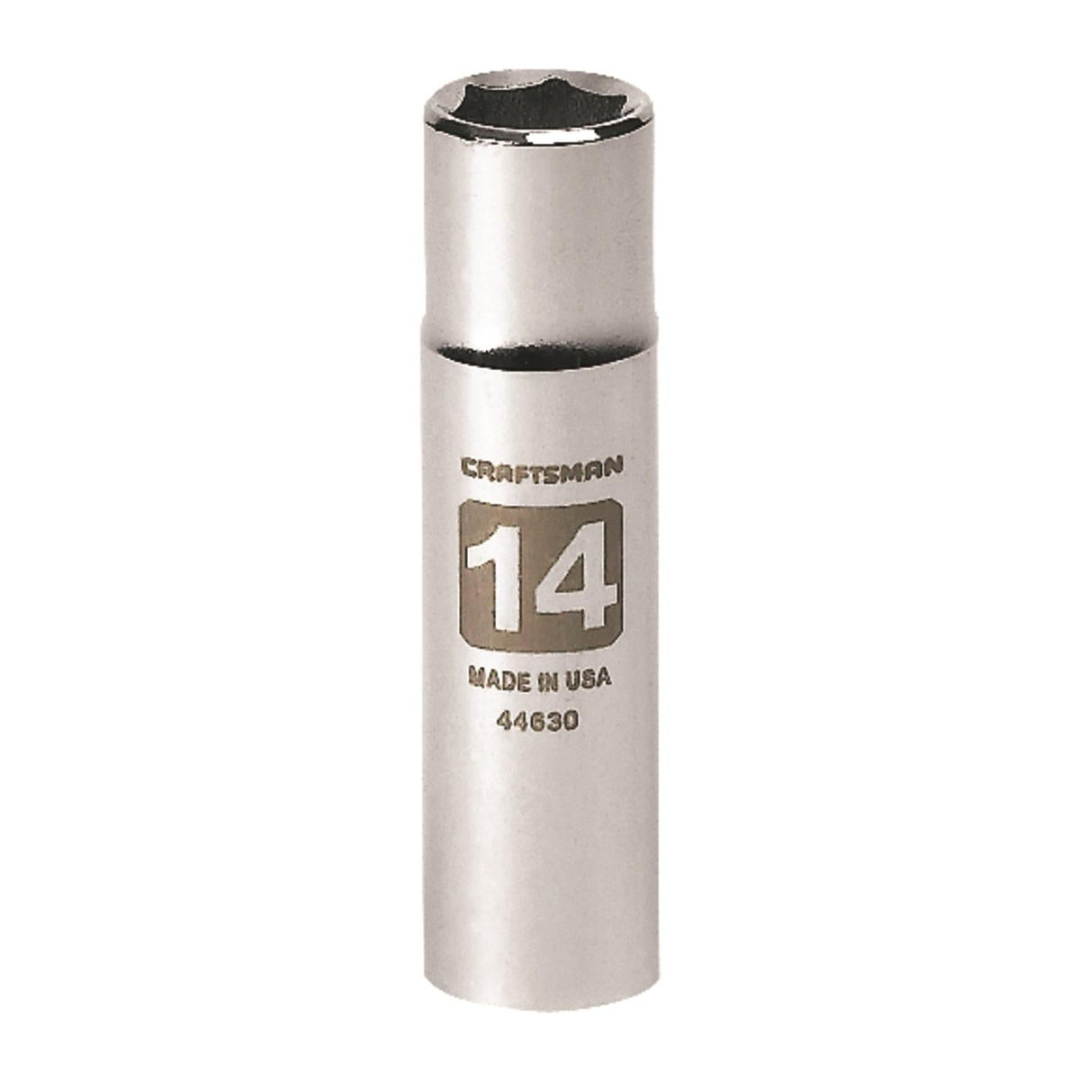 Craftsman 14 mm Metric Deep Socket - 1/2 in. Drive, 6 Point