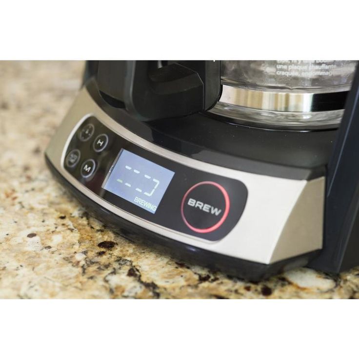 BUNN Heat N' Brew 10-Cup Black Residential Drip Coffee Maker