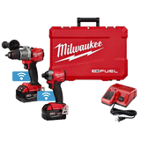 Milwaukee M18 FUEL 18V Lithium-Ion Brushless Cordless 1/2 in. Drill/Driver Kit with SAWZALL Reciprocating Saw