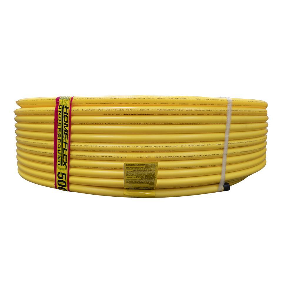 1-1/2 in. IPS x 500 ft. DR 11 Underground Yellow Polyethylene Gas Pipe - Super Arbor