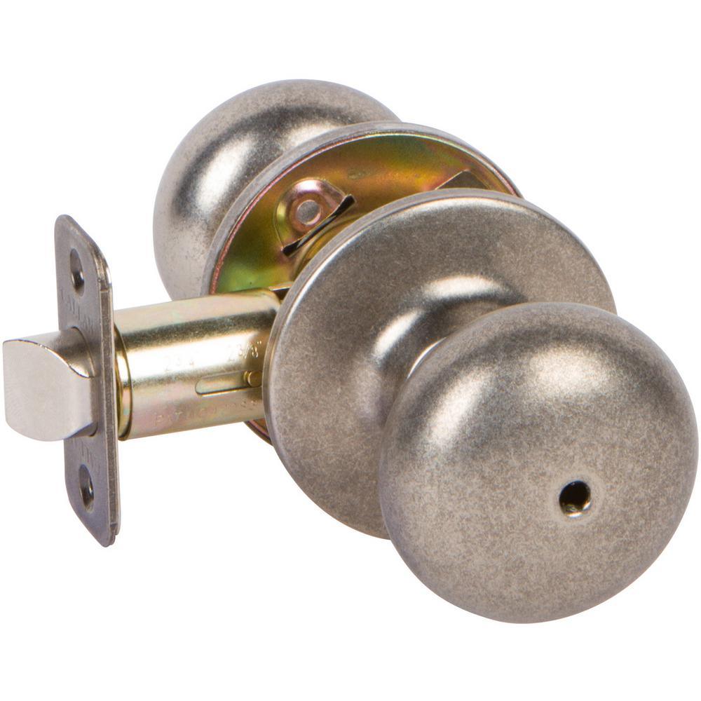 Saxon Polished Chrome Bed/Bath Door Knob - Super Arbor