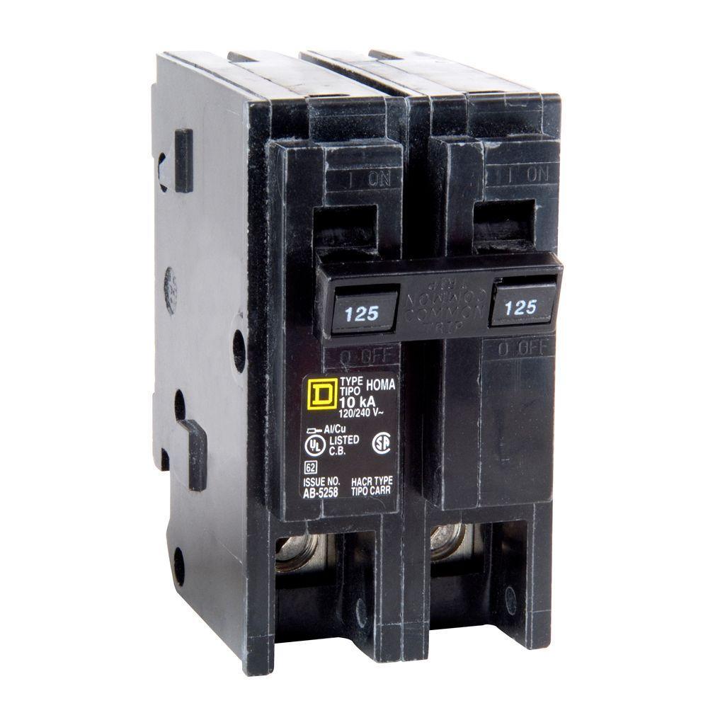 Homeline 50 Amp 2-Pole Circuit Breaker