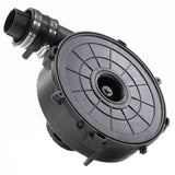 Fasco A202 inducer motor - label view (Type: Shaded Pole; Voltage: 115V)