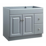 Wyndham 30 in. W x 18 in. D Unassembled Bath Vanity Cabinet Only in White Semi-Gloss