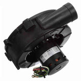 Fasco A213 inducer motor - label view (Type: Shaded Pole; Voltage: 115V)