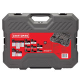 Craftsman OVERDRIVE 121 pc Mechanic's Tool Set - Metric/SAE, Gunmetal Chrome