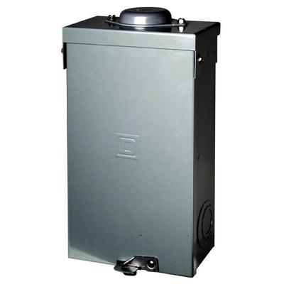 QO 100 Amp 2-Pole Outdoor Circuit Breaker Enclosure with QO2100 Breaker Included - Super Arbor