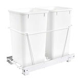 Rev-A-Shelf 27-Quart Plastic Pull Out Trash Can