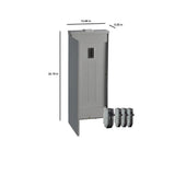200 Amp 32-Space 40-Circuit Outdoor Main Breaker Load Center Value Kit - Super Arbor