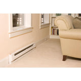 24 in. 350-Watt 240/208-Volt Electric Baseboard Heater in White - Super Arbor