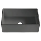 Bradstreet II Farmhouse/Apron-Front Fireclay 30 in. Single Bowl Kitchen Sink in Crisp White - Super Arbor