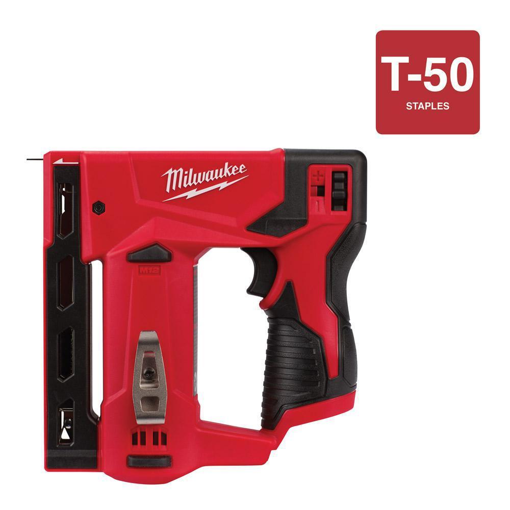 M12 FUEL 12-Volt Lithium-Ion Cordless Oscillating Multi-Tool and Crown Stapler with two 3.0 Ah Batteries - Super Arbor