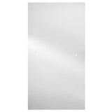 Everly 60 in. x 59-1/4 in. Mod Semi-Frameless Sliding Bathtub Door in Matte Black and 1/4 in. (6mm) Clear Glass - Super Arbor