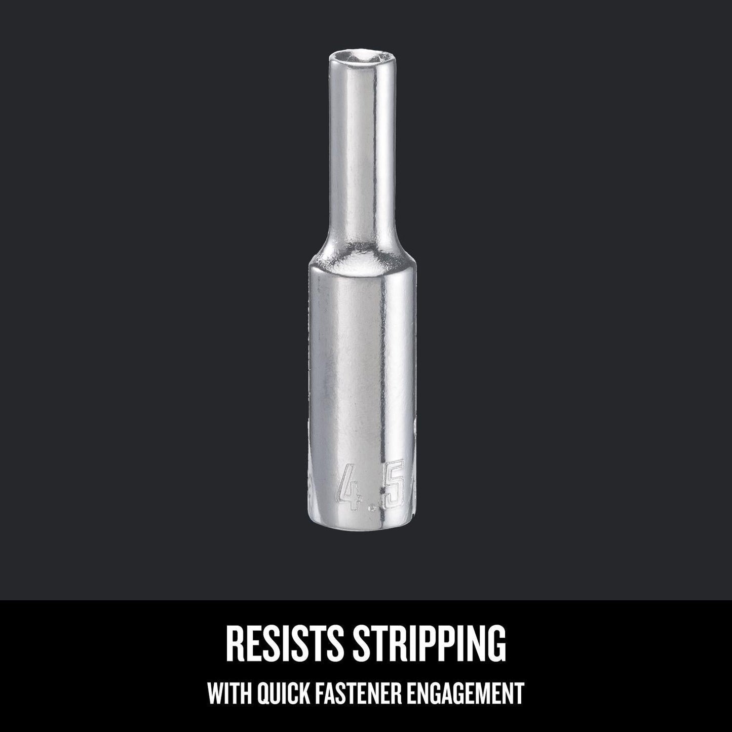 Craftsman 4.5mm Metric Deep Socket - 1/4" Drive, 6 Point