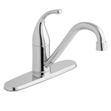 Builders Single-Handle Standard Kitchen Faucet in Bronze - Super Arbor