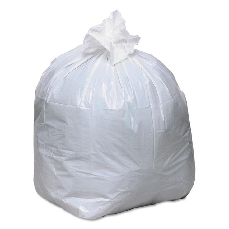 EARTHSENSE 150-Pack 13-Gallon White Plastic Can Trash Bag