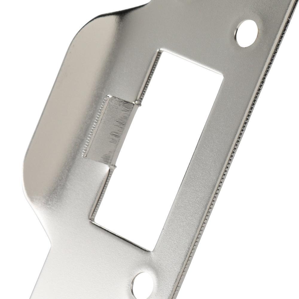 Satin Nickel Security Latch Strike - Super Arbor