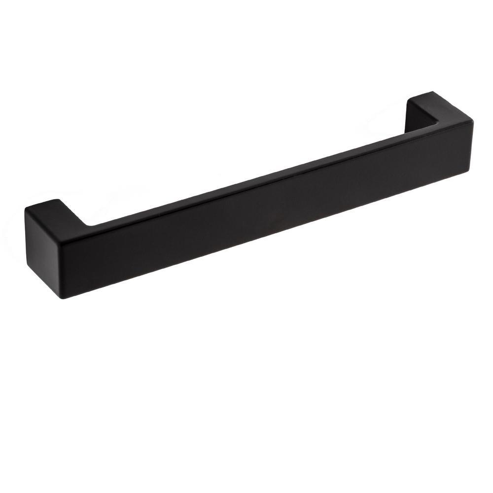 Redmond 5-1/4 in. Matte Black Drawer Pull (10-Pack) - Super Arbor