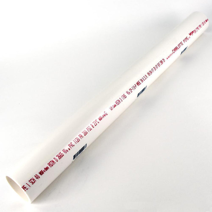 1-1/4 in. x 2 ft. PVC DWV Sch. 40 Pipe - Super Arbor