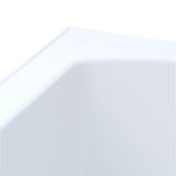 Lawson 5 ft. Rectangular Drop-in Reversible Drain Soaking Tub in White - Super Arbor