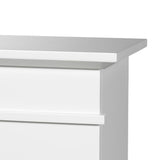 Jasmine 31 in. Mantel with a 23 in. Electric Fireplace in White - Super Arbor