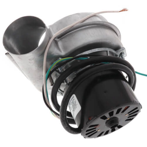 Fasco A320 blower motor - side view (Type: Shaded Pole; Voltage: 115V)