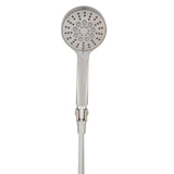 Modern 6-Spray 4.5 in. Single Wall Mount Handheld Adjustable Shower Head in Brushed Nickel - Super Arbor